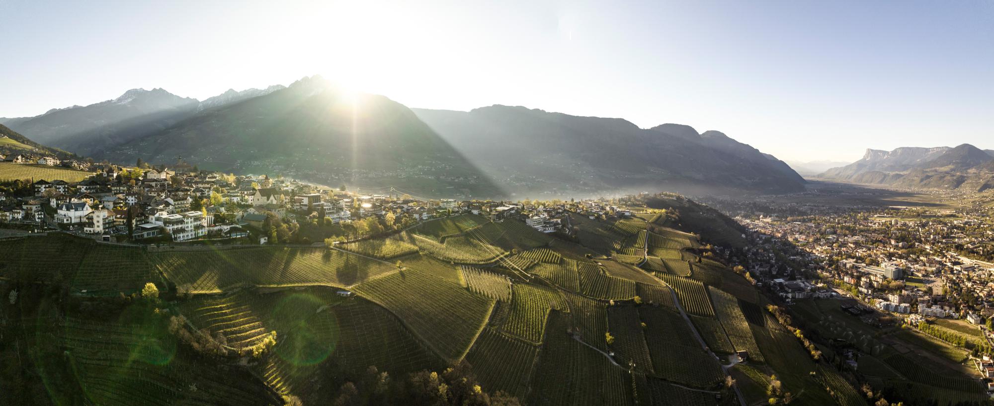 Panorama − Dorf Tirol, Südtirol